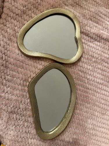 Set gold metal framed - set,