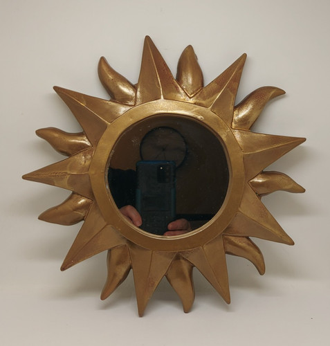 Vintage celestial sun gold - sun,